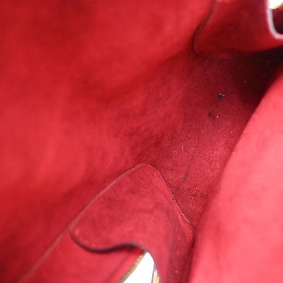 LOUIS VUITTON LV Mabion Backpack Bag Epi Leather Red France M52237 85EF384 - Picture 10 of 16